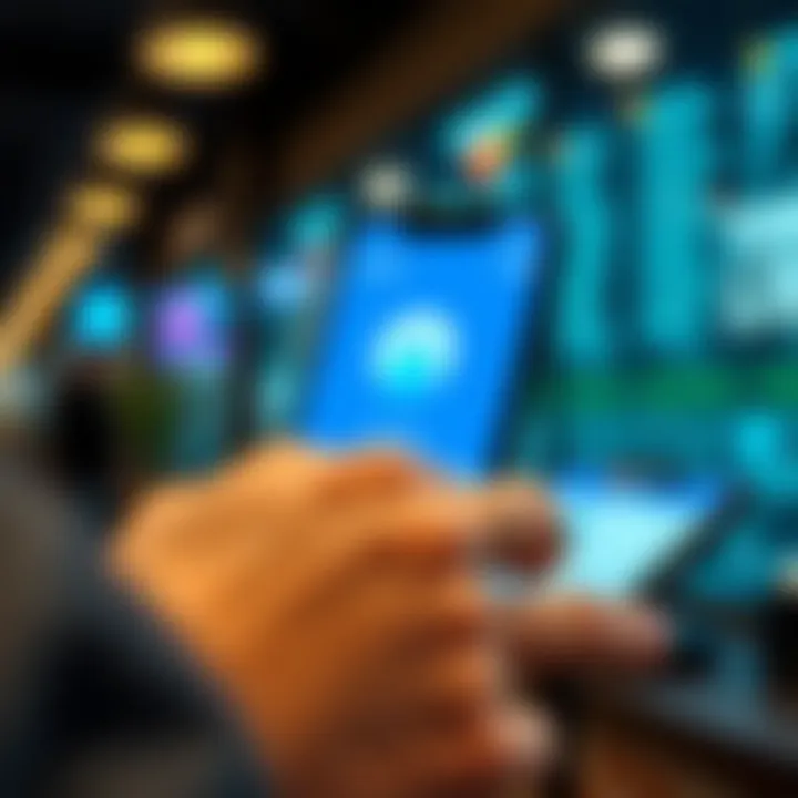 Visual showing security features offered by the Venmo app