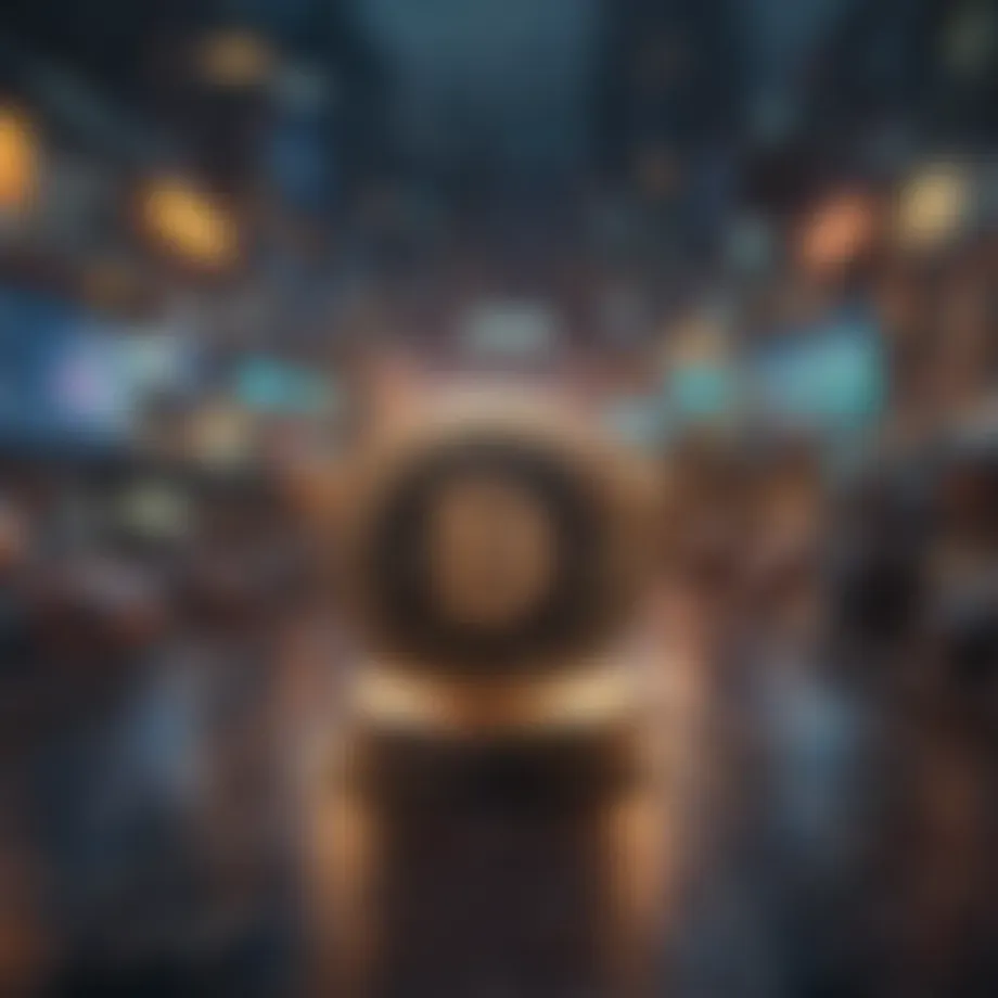 A visual representation of various metaverse platforms competing for market share.