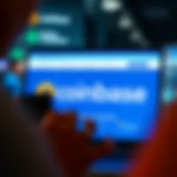 Visual representation of Coinbase's user interface featuring bonus details