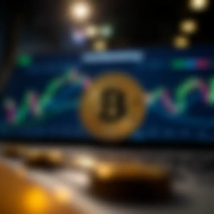 A visual representation of CoinMarketCap's market data analytics