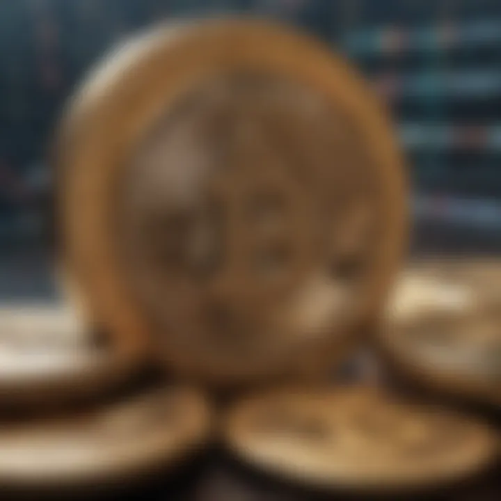 Security features of cryptocurrency platforms represented graphically