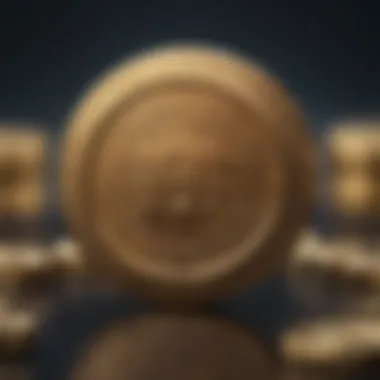 Blockchain technology illustration