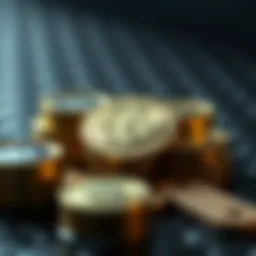 Illustration of crypto assets as collateral