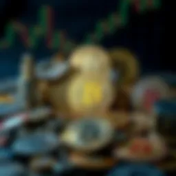 Visual representation of diversified crypto assets