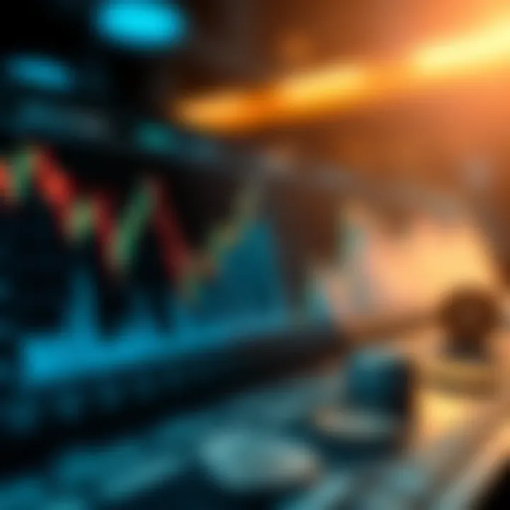Graph showcasing market analysis trends in cryptocurrencies