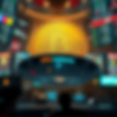 Cryptocurrency Exchanges An illustration depicting various cryptocurrency exchanges available for trading UFO Coin.