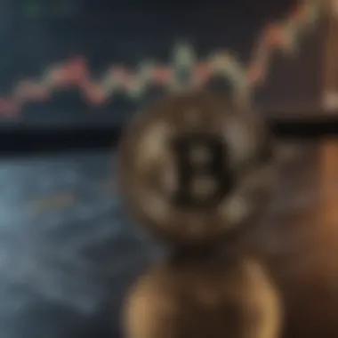 Graph showing investment trends in cryptocurrency