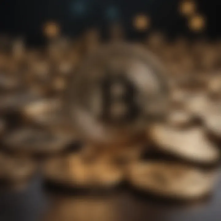 Graphic illustrating investment strategies in Bitcoin