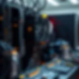 High-performance mining rig setup with multiple GPUs
