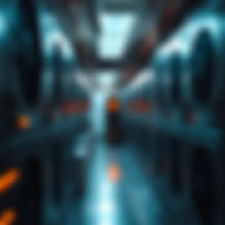 Ventilated space ideal for cryptocurrency mining operations