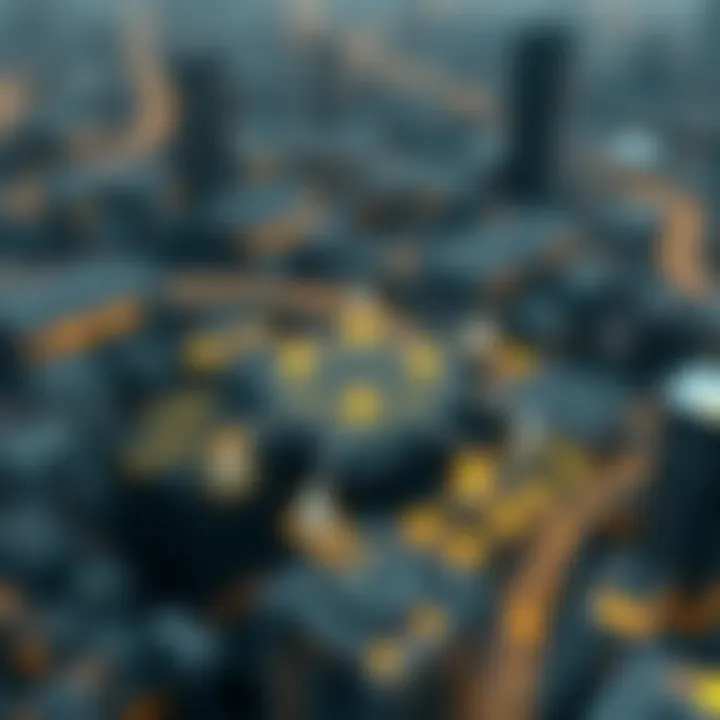 Diagram illustrating the architecture of Binance networks.