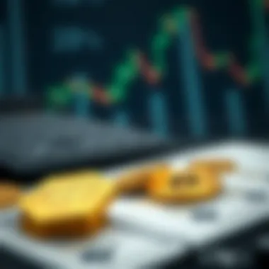 A visual representation of investment strategies in cryptocurrency