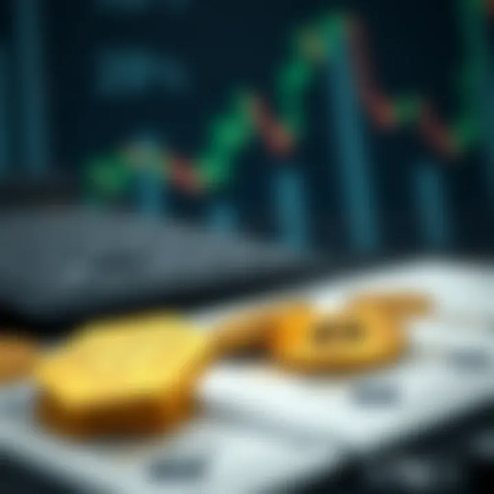 A visual representation of investment strategies in cryptocurrency