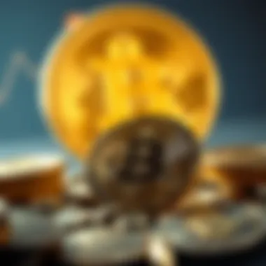 Illustration of risks versus rewards in crypto investments