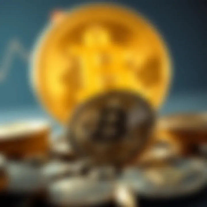 Illustration of risks versus rewards in crypto investments