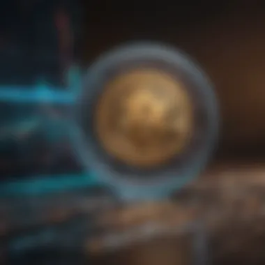 Graphical representation of risk assessment in crypto