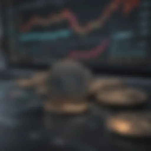 User interface of Coinone exchange showcasing trading features