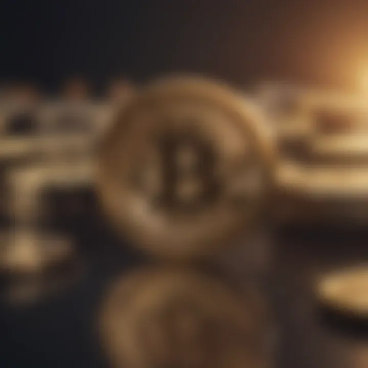 Infographic showing benefits and risks of crypto staking.