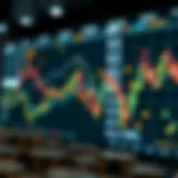 Abstract representation of cryptocurrency market dynamics