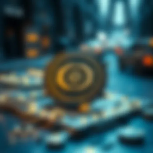 Visual representation of Okexcoin's blockchain technology and architecture