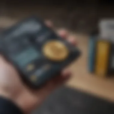 User interface of popular crypto wallets