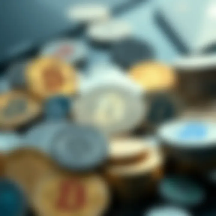 A diverse range of cryptocurrencies available on different platforms