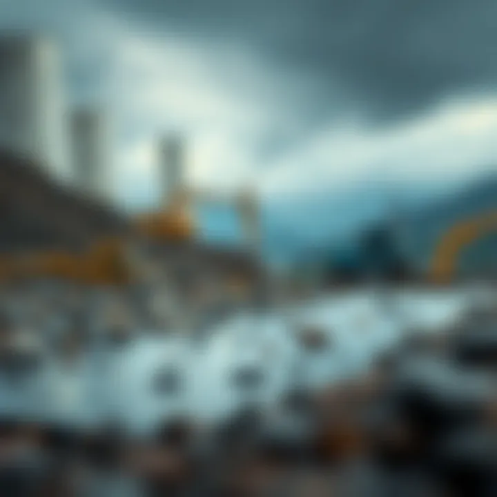 Infographic on environmental impact of cryptocurrency mining