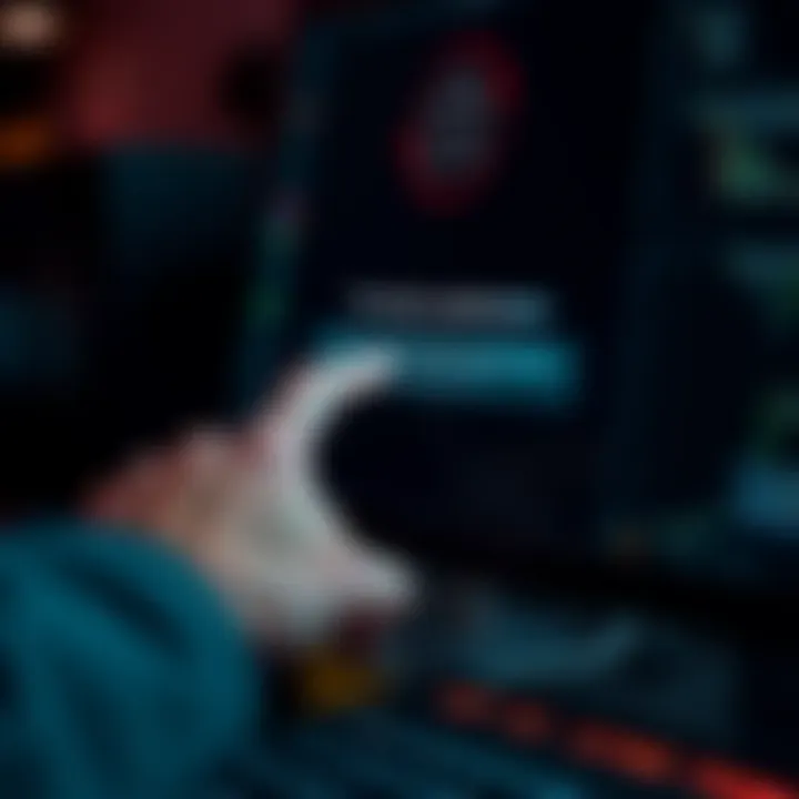An illustration of a user selecting a two-factor authentication option on a computer