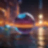Visual representation of the Prizm blockchain technology