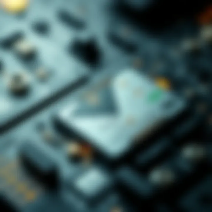 Diagram showing the architecture of a cypher phone