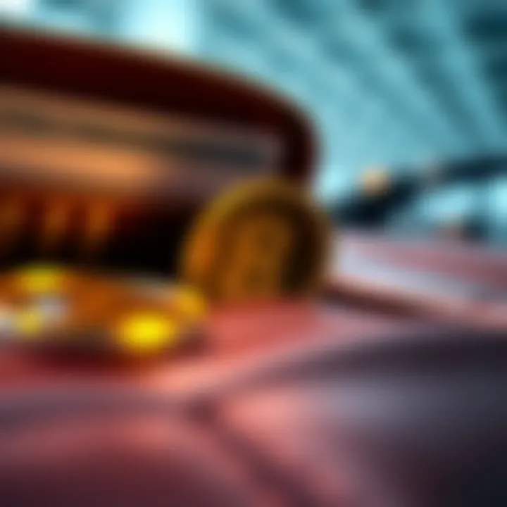 Symbolic representation of Hope Token in a digital wallet
