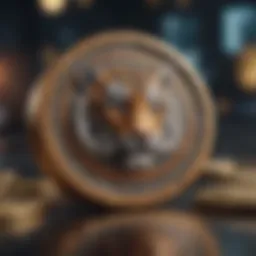 Visual representation of the Tiger Coin logo against a futuristic backdrop.