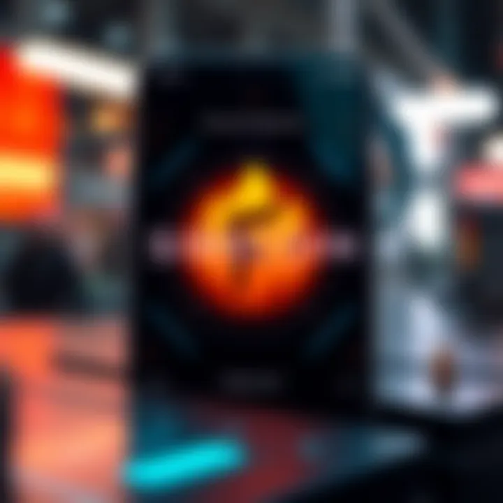Visual representation of security features in the Firecoin app
