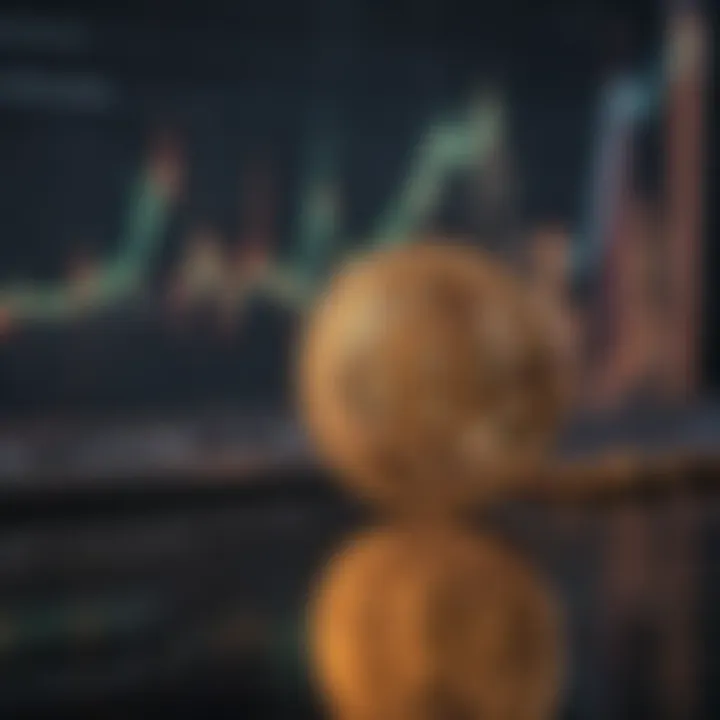 Graph showcasing stock performance trends in digital finance