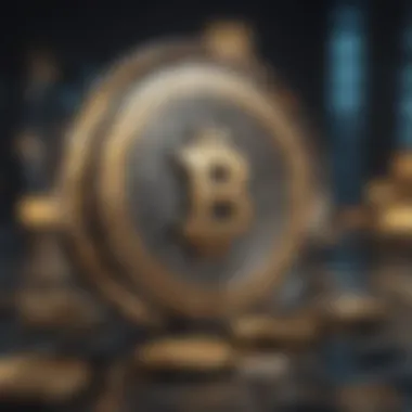 Technological advancements in blockchain displayed visually