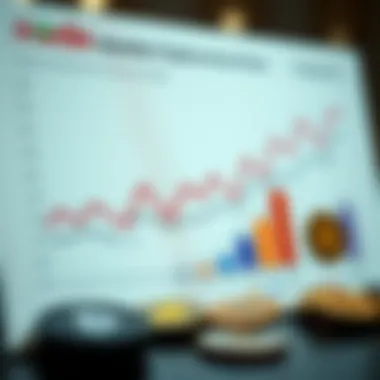 Chart displaying factors influencing crypto prices