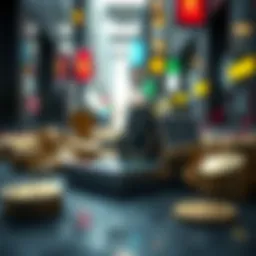 Visual representation of instant buy in cryptocurrency