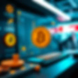 An illustration showcasing the interface of Local Coin Swap