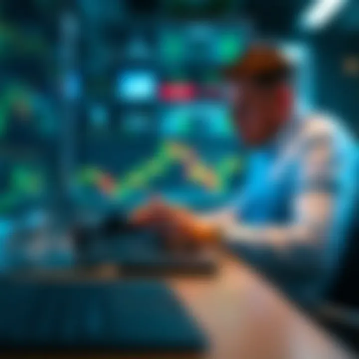 Illustration of a margin call scenario in cryptocurrency trading