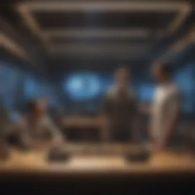Visualization of digital social interaction in a virtual space