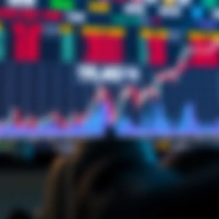 Chart illustrating volatility in crypto trading