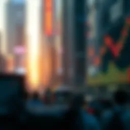 Visual representation of cryptocurrency market dynamics