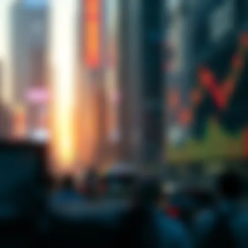 Visual representation of cryptocurrency market dynamics