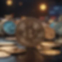 Visual representation of NFTs in digital art