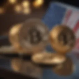 Visual representation of federal and state cryptocurrency regulations