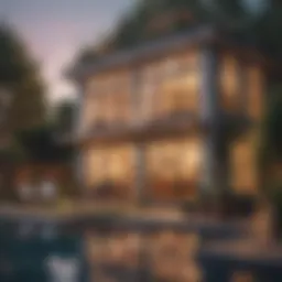 A digital representation of a real estate property as an NFT.