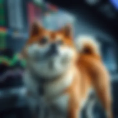 Graphical representation of trading platforms for Shiba Inu stock