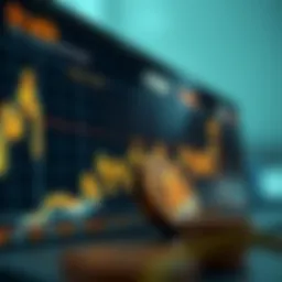 Graph illustrating node crypto price trends