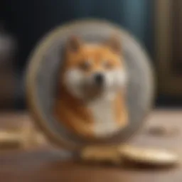 Visual representation of Shiba Inu Coin logo