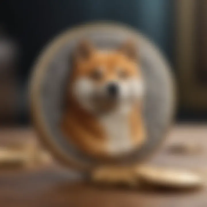 Visual representation of Shiba Inu Coin logo
